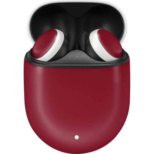 Burgundy Solid Google Pixel Buds Skin